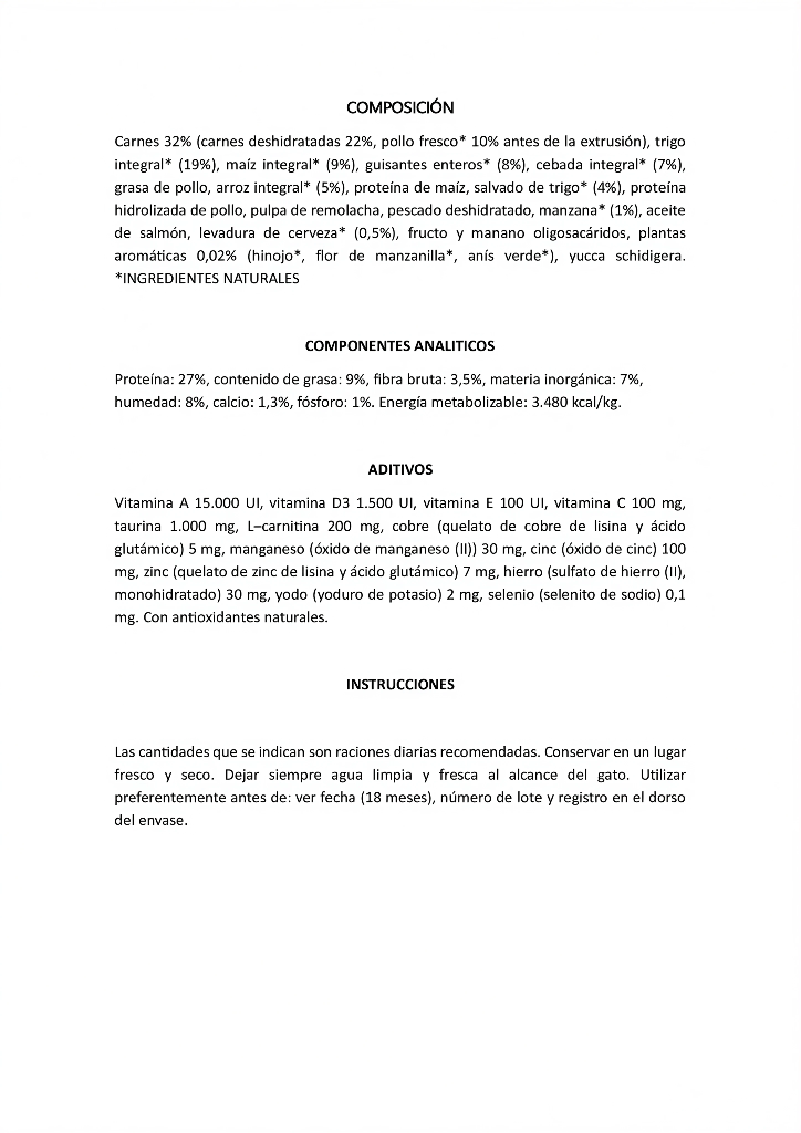 OWNAT CLASSIC LIGHT 1.5kg.