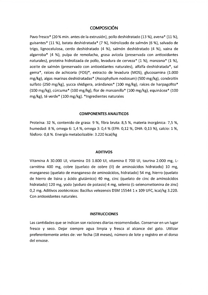 OWNAT CARE WEIGHT CONTROL 3kg.