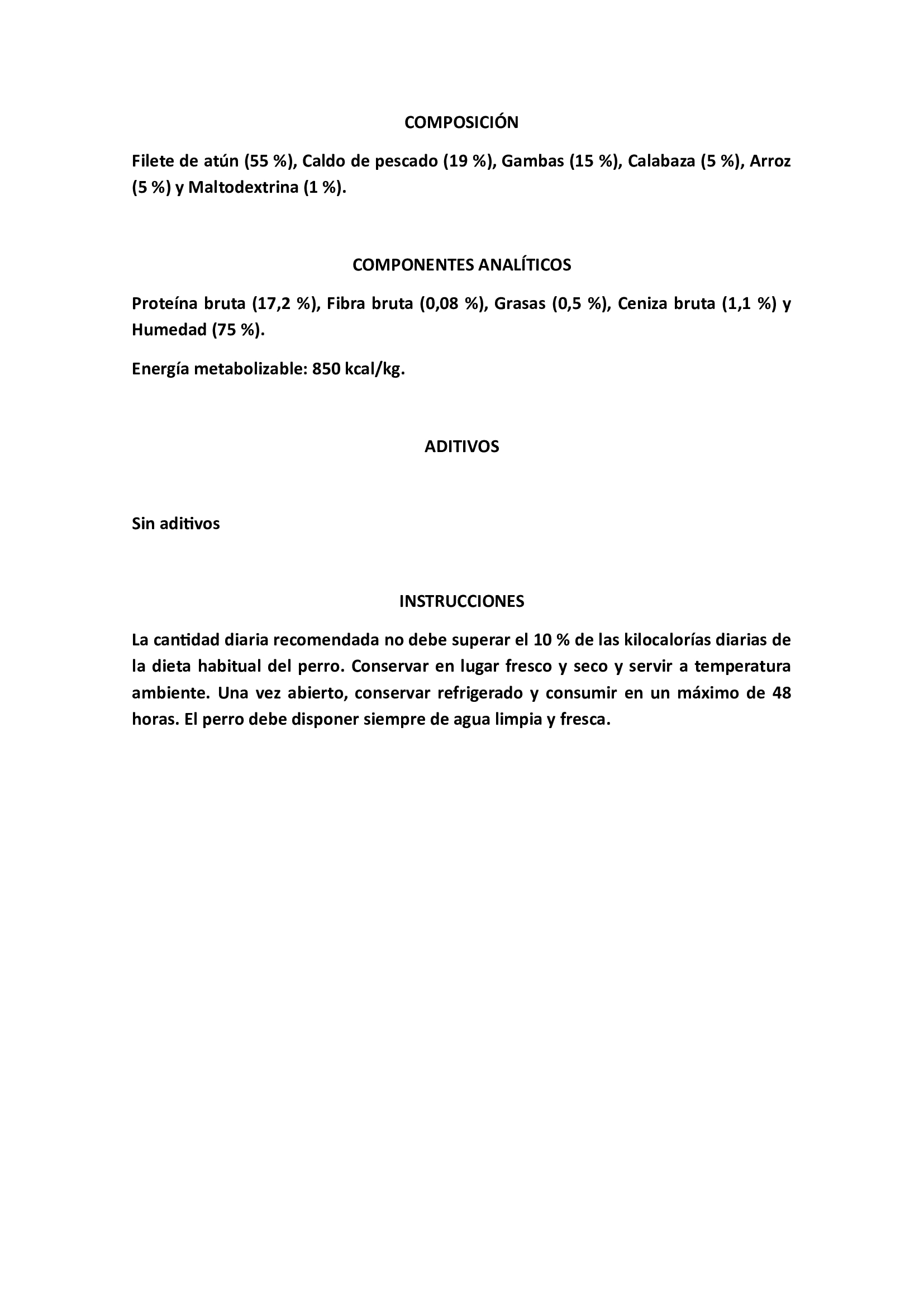 FILETE DE ATÚN Y GAMBAS 156gr.