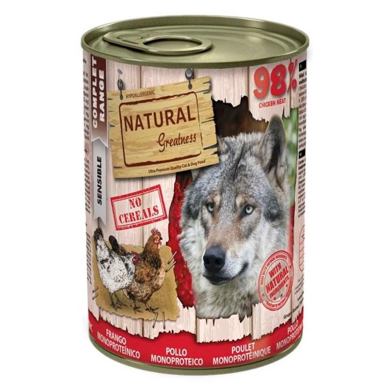 RECETA MONOPROTEICA DE POLLO 400gr.