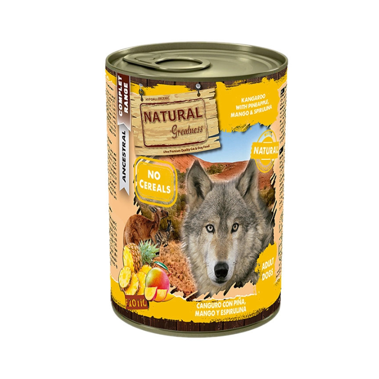 CANGURO CON PIÑA Y  MANGO 400gr.