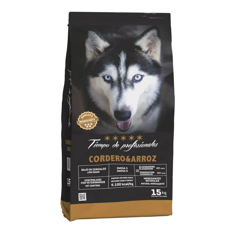 Cordero y Arroz 15kg.