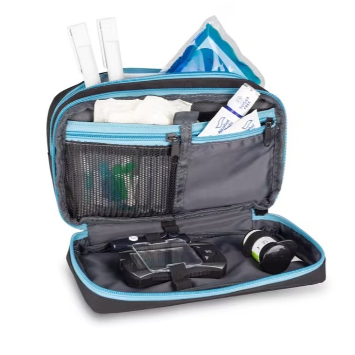 DIABETIC'S XL, Cartera isotérmica de diabetes negro