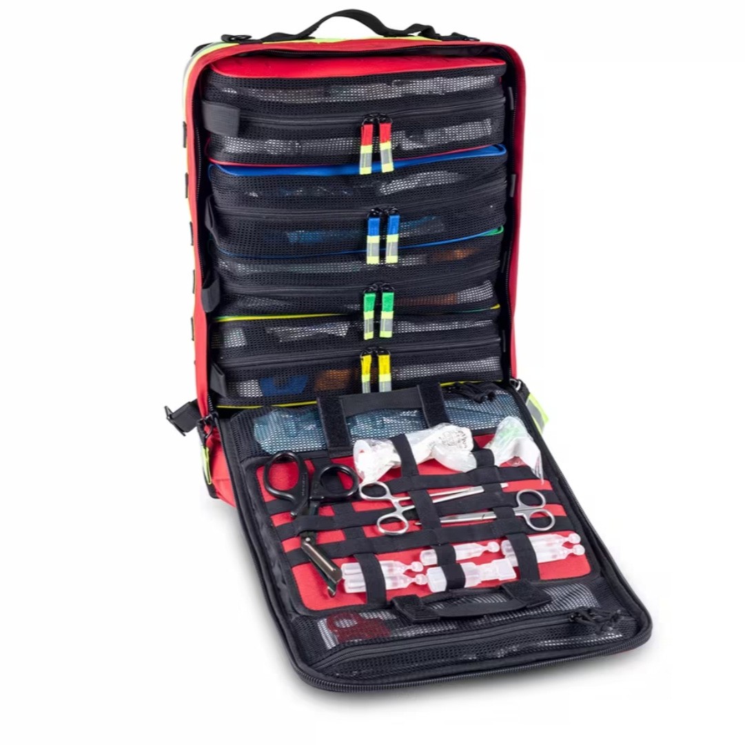 MODULE, Mochila emergencias extraplana rojo.