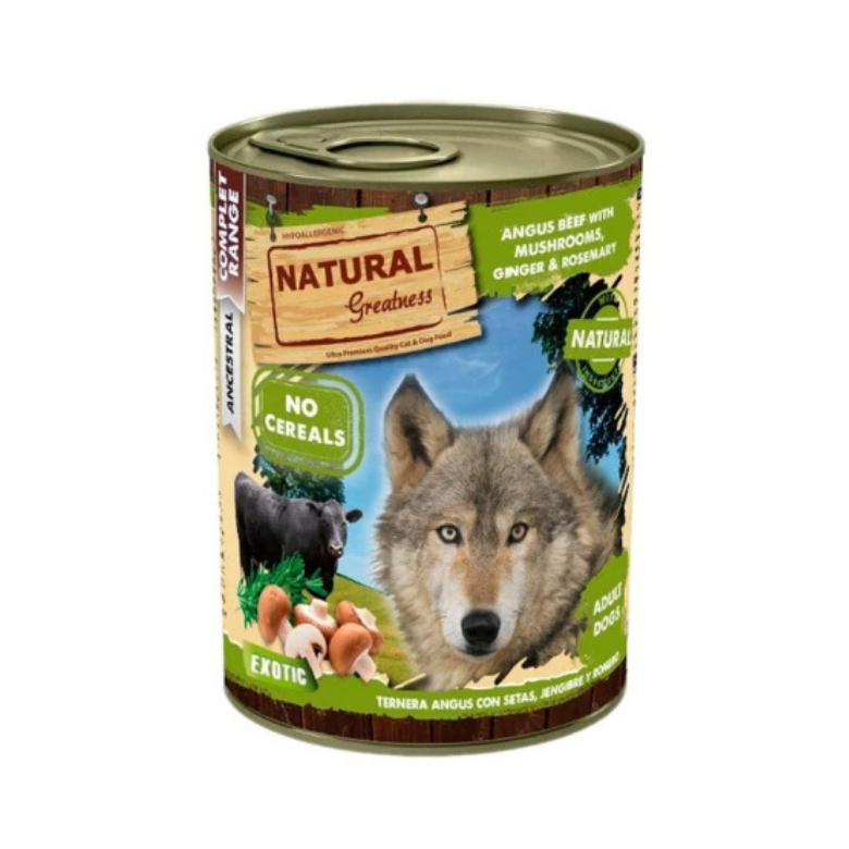 TERNERA ANGUS DE SETAS, JENGIBRE Y ROMERO 400gr.