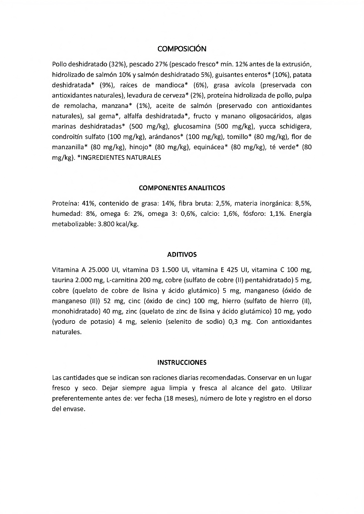 OWNAT GF JUST STERILIZED FISH 1kg.