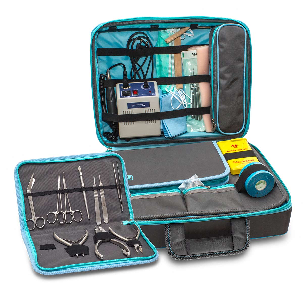 SUIT&GO Maletín de gran capacidad color gris