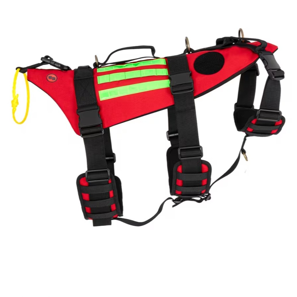 RESCUE’S DOG.Arnés de rescate para perros Talla L (Ajustable de 40Kg a 80 Kg)