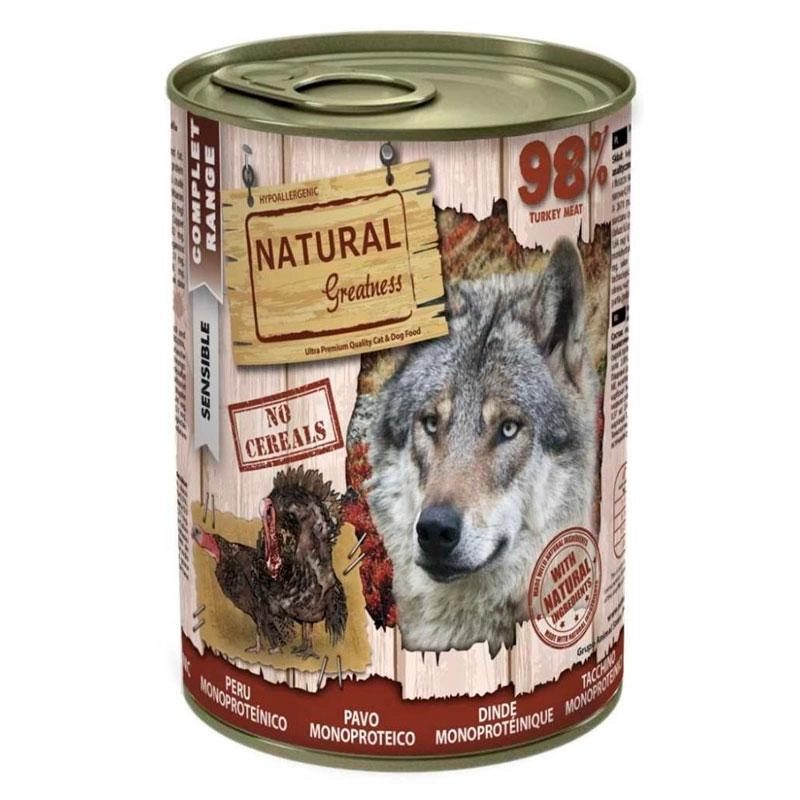 RECETA MONOPROTEICA DE PAVO 400gr.