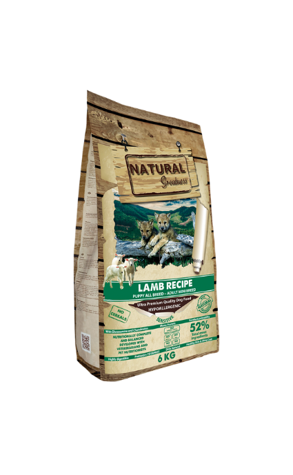 RECETA DE CORDERO - SENSITIVE MINI 6kg.