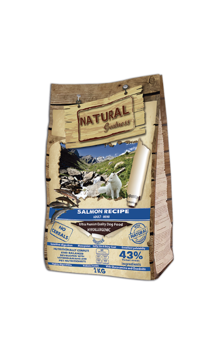 RECETA DE SALMON - SENSITIVE MINI 2kg.