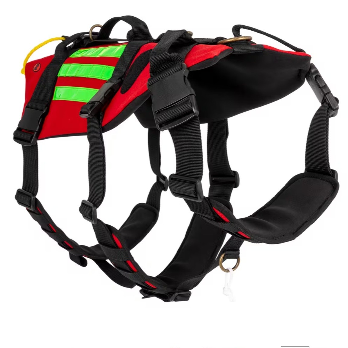 RESCUE’S DOG.Arnés de rescate para perros Talla L (Ajustable de 40Kg a 80 Kg)