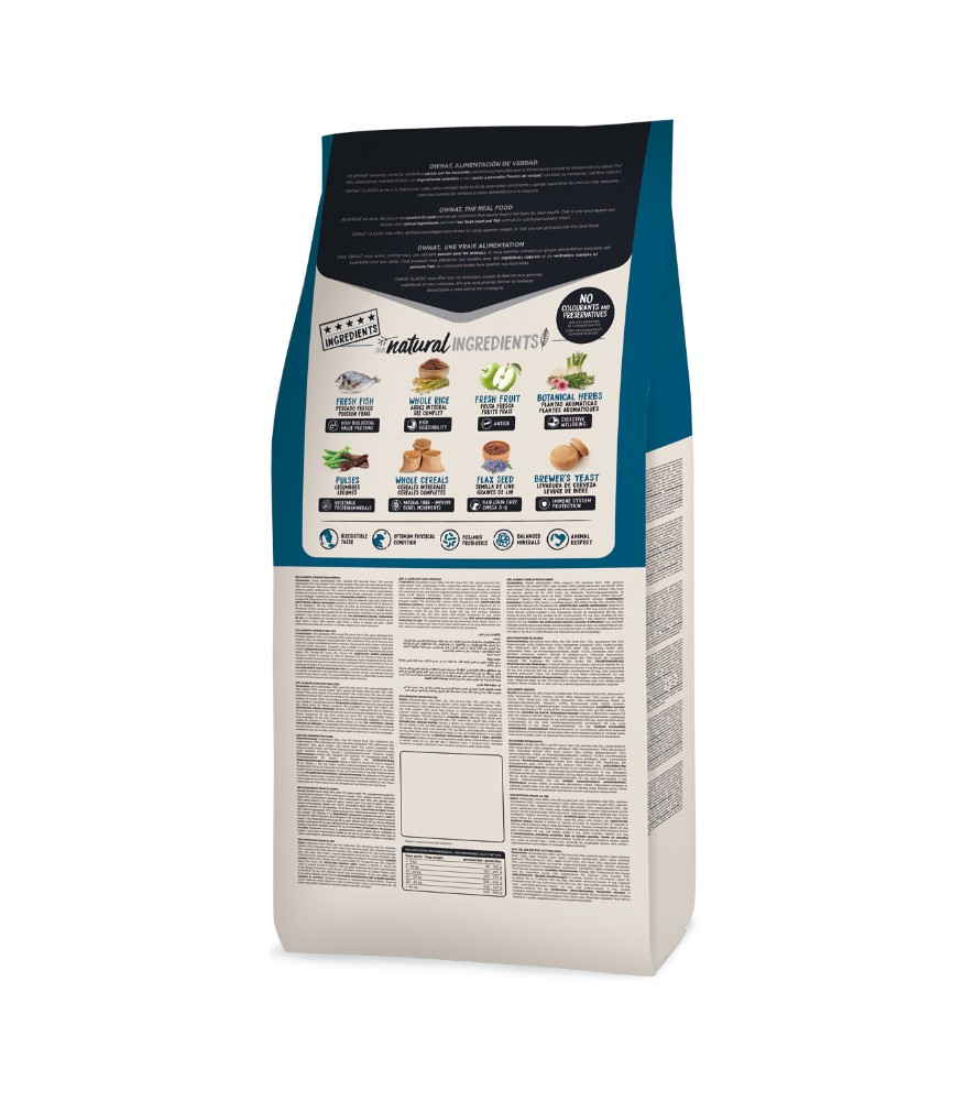 OWNAT CLASSIC FISH 4kg.