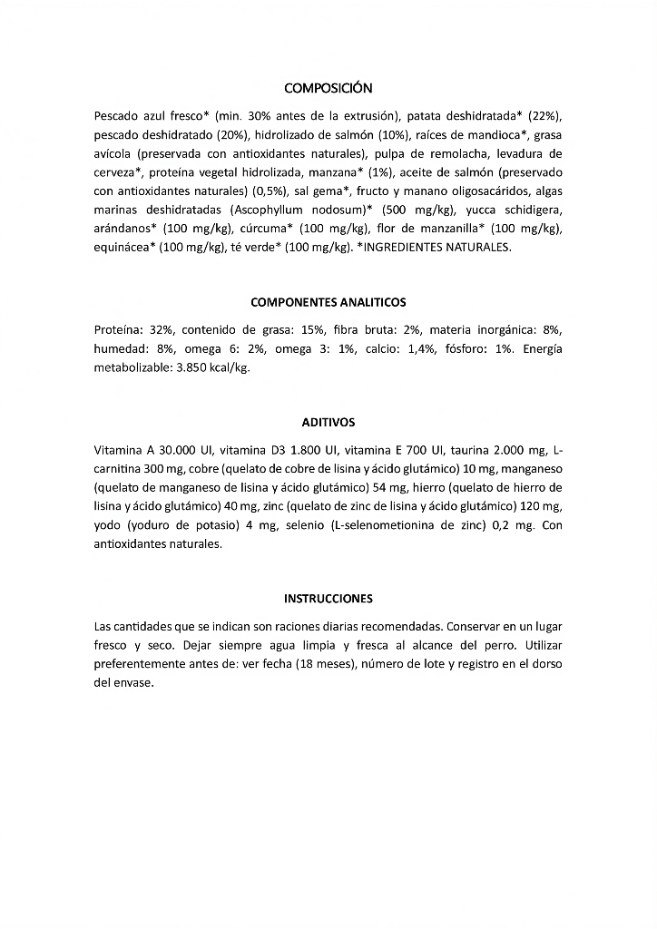 OWNAT CARE HYPOALLERGENIC 1.5kg.