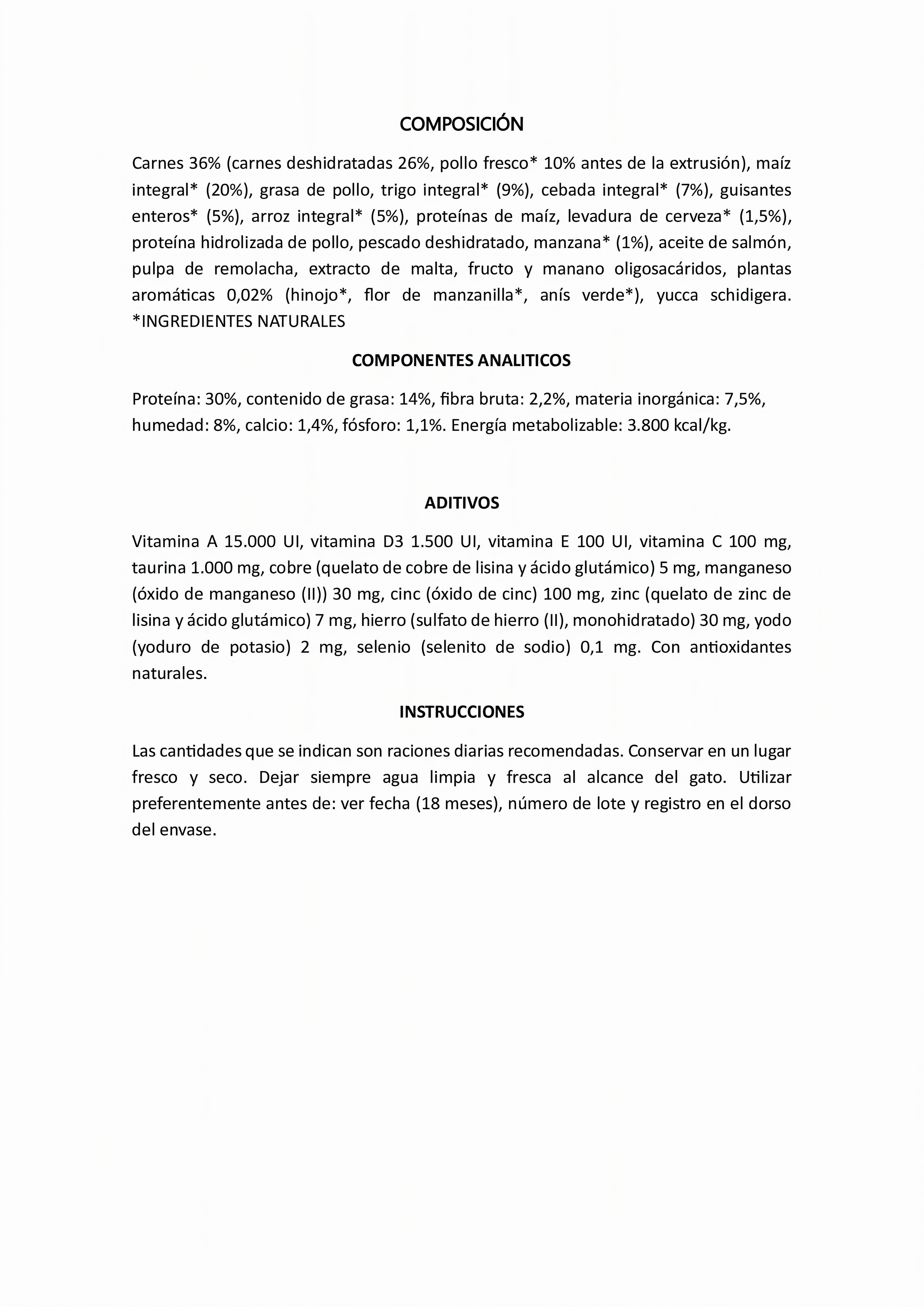 OWNAT CLASSIC DAILY CARE 4kg.