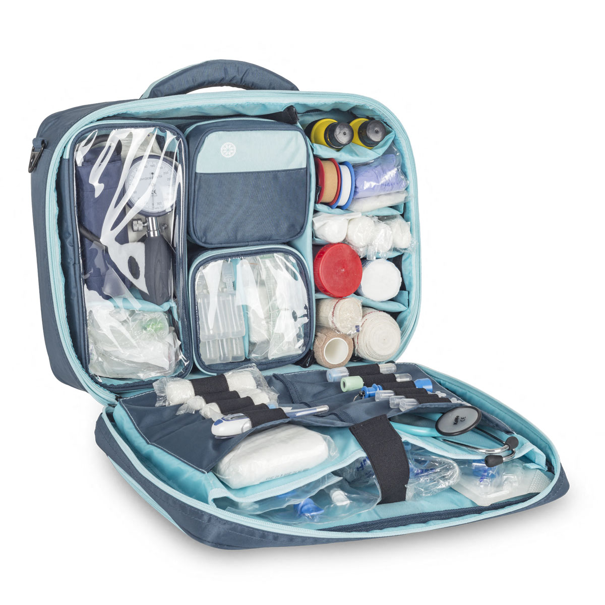 PRACTIS Maletín de Asistencia Domiciliaria Azul
