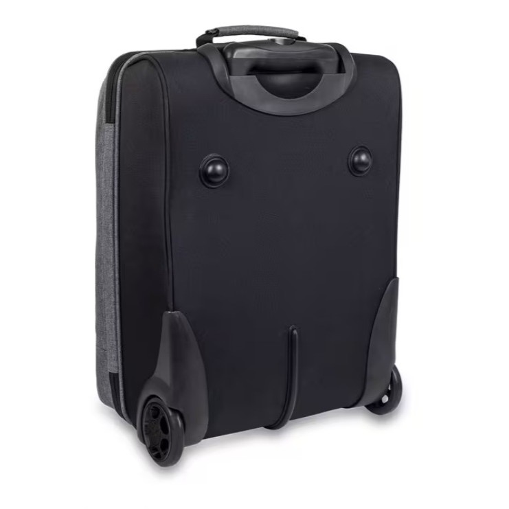 HOVI Maletín trolley visitas domiciliarias bitono gris