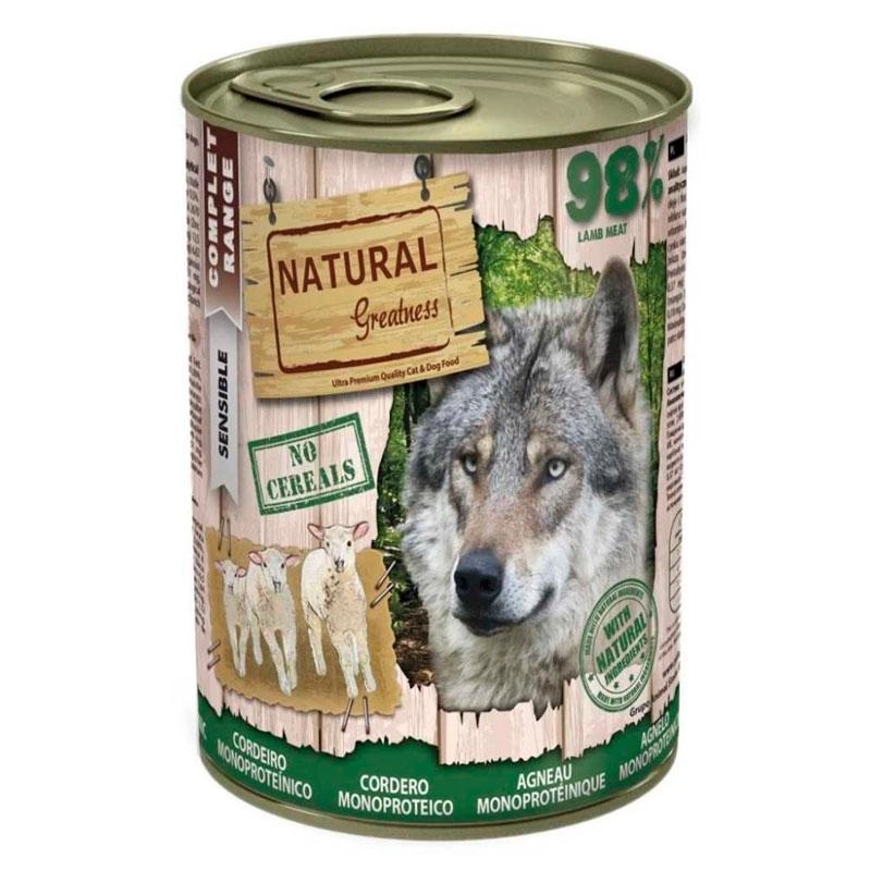 RECETA MONOPROTEICA DE CORDERO 400gr.