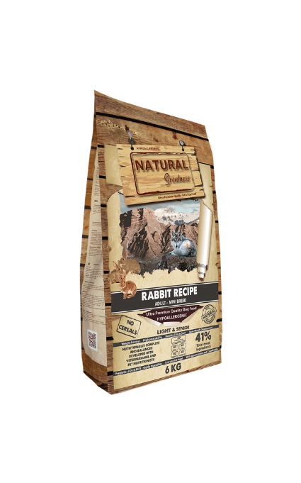 RECETA DE CONEJO MINI 6kg.