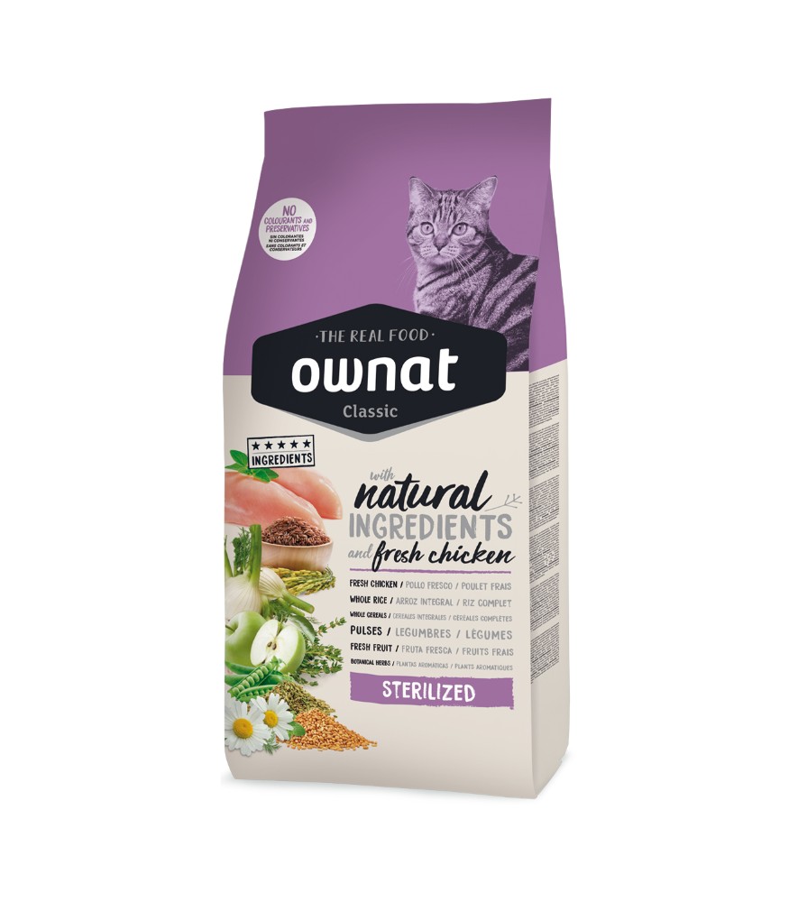 OWNAT CLASSIC STERILIZED 4kg.