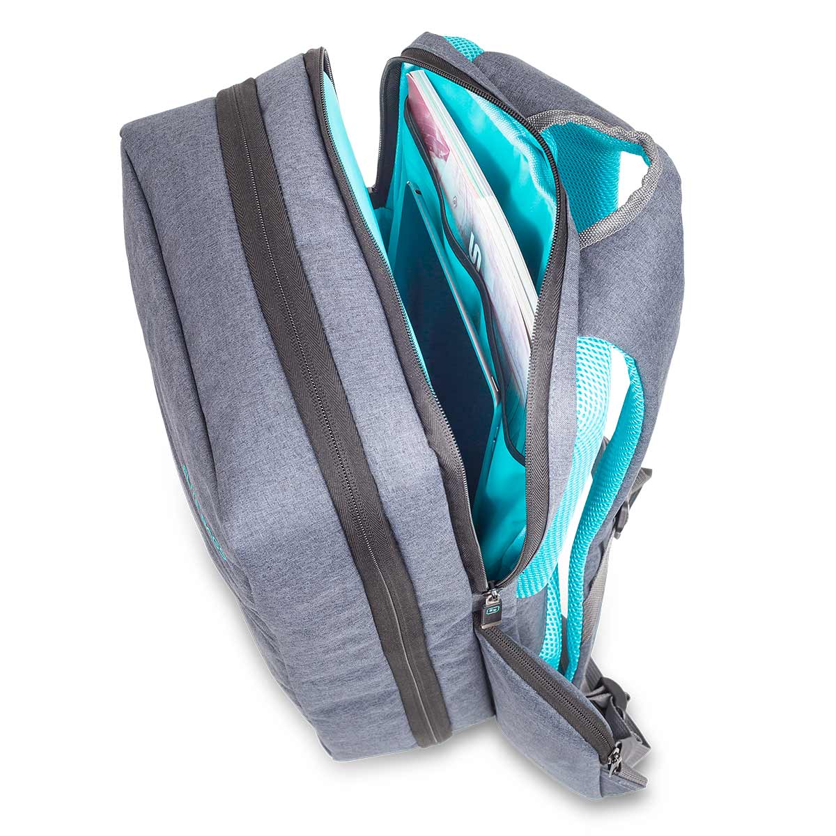 CITYS Mochila urbanita de asistencia domiciliaria bitono gris