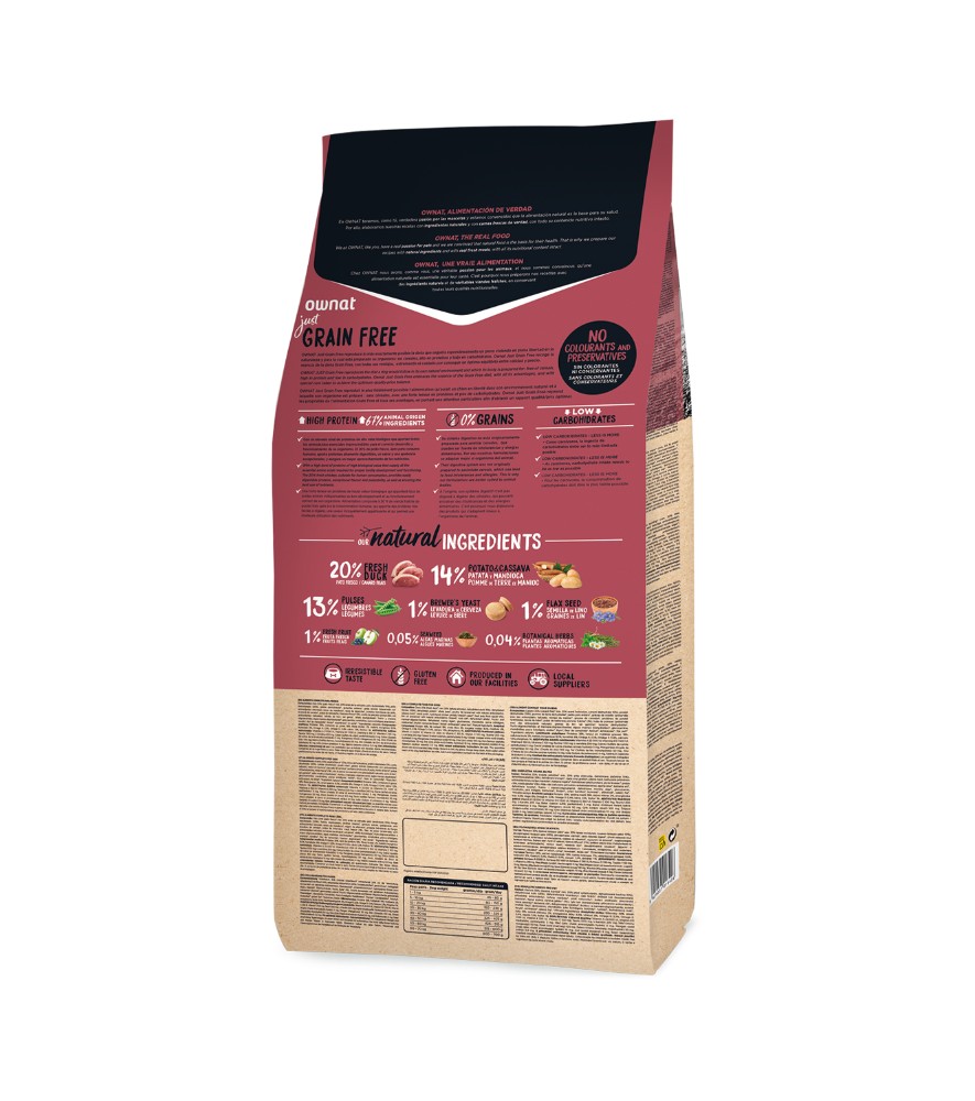 OWNAT GF JUST DUCK 3kg.