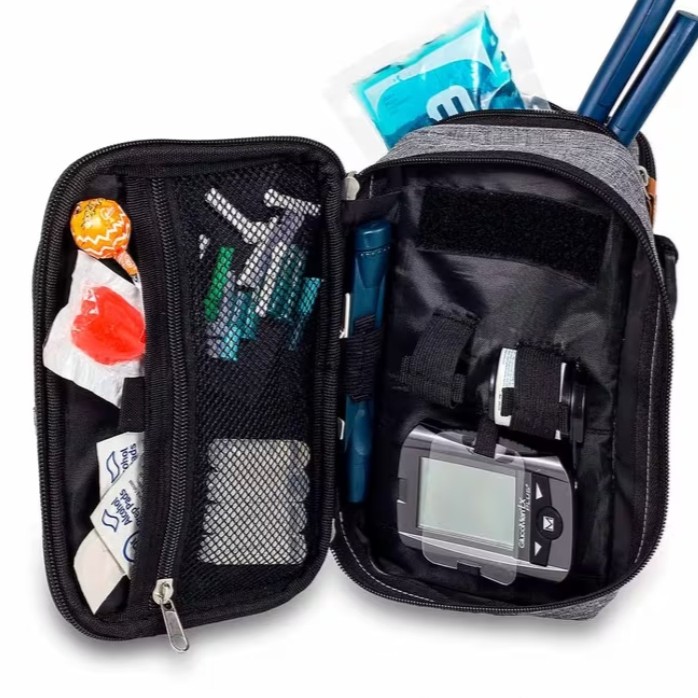 FIT EVO, Bandolera isotérmica para el kit del diabético, bitono.