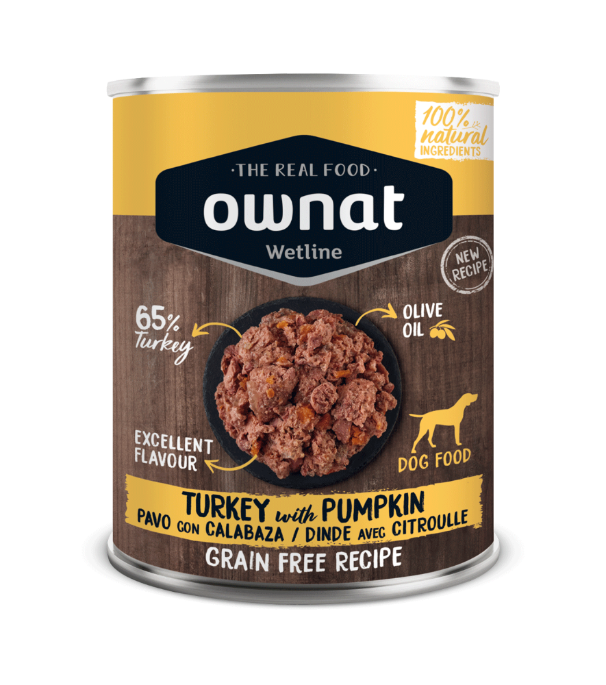 OWNAT WETLINE Turkey with Pumpkin 395gr.