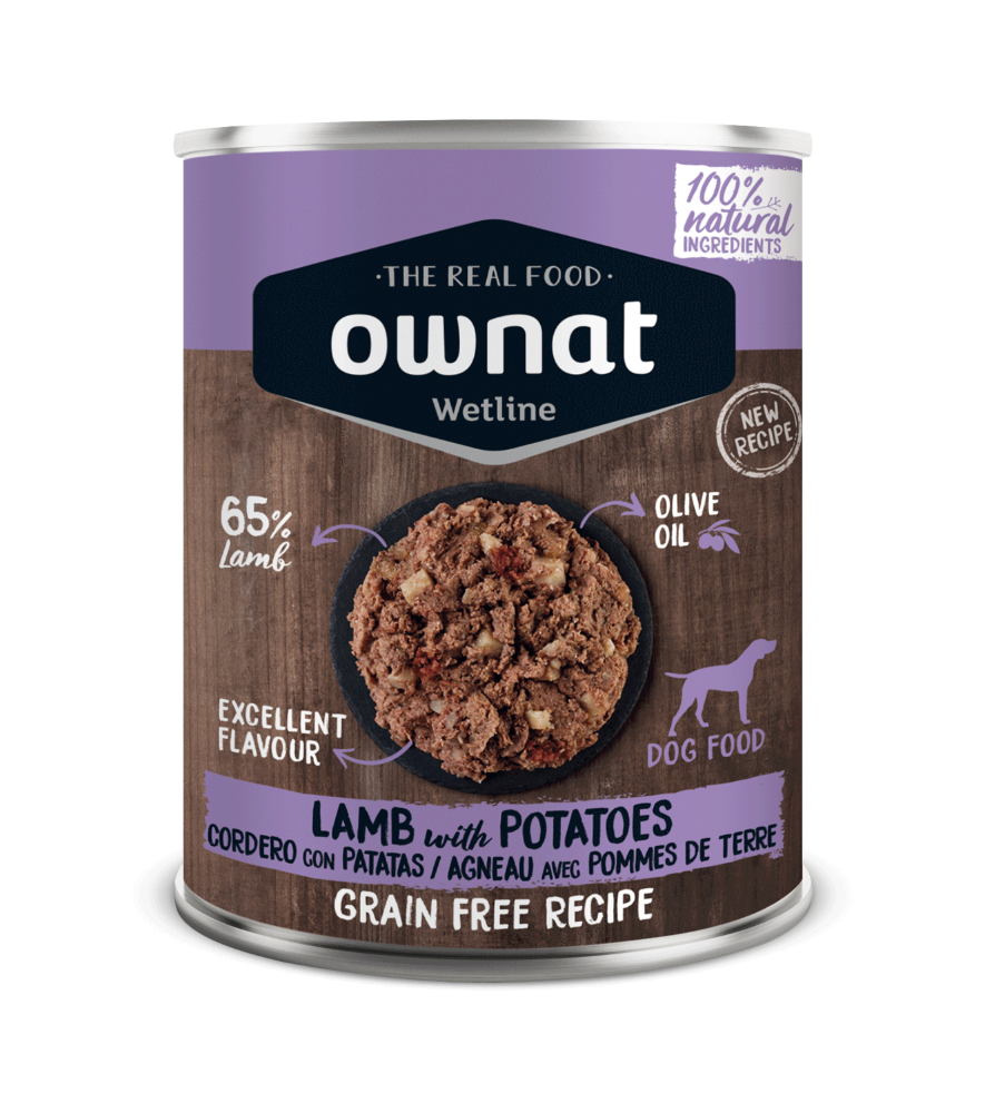 OWNAT WETLINE Lamb with Potatoes 395gr.