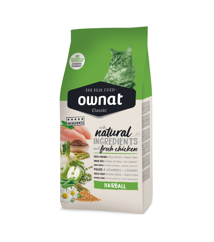 OWNAT CLASSIC HAIRBALL 1.5kg.