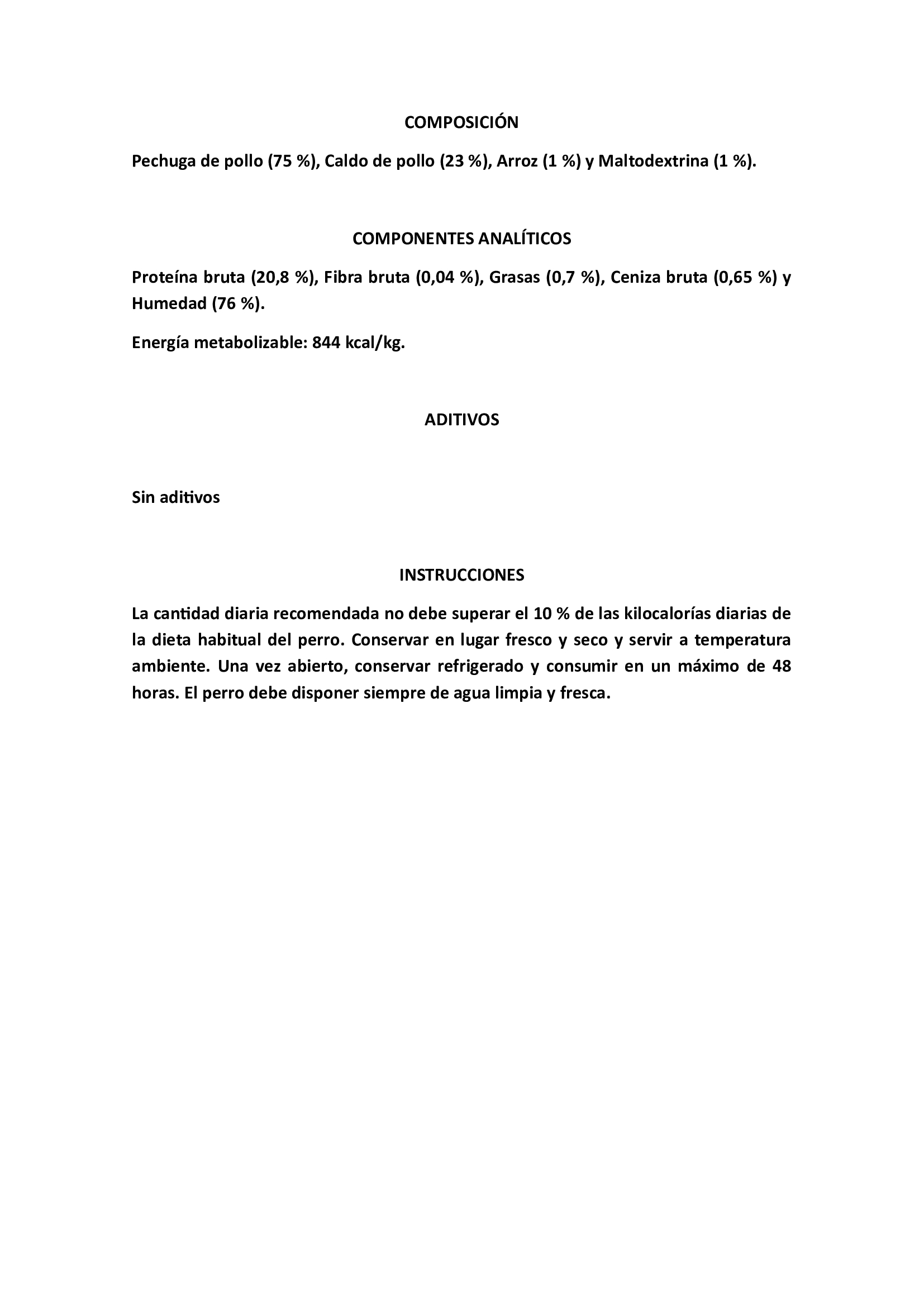 PECHUGA DE POLLO 156gr.